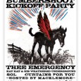 The FunOfficial Bumbershoot Kickoff Party The poster for Ear Candy's second annual FunOfficial Bumbershoot Kickoff Party featuring Curtains For You, Sol, Kay Kay & His Weathered Underground and Thee Emergency. Hosted by Macklemore