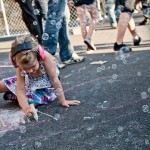 A young concertgoer at Capitol Hill Block Party A young concertgoer at Capitol Hill Block Party