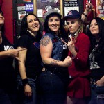 Hell's Belles and their new singer Amber Spence (center). Photo by Alex Crick