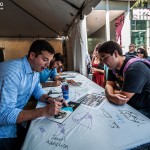 2012.09.02: Barcelona @ Bumbershoot - Easy Street Autograph Boot