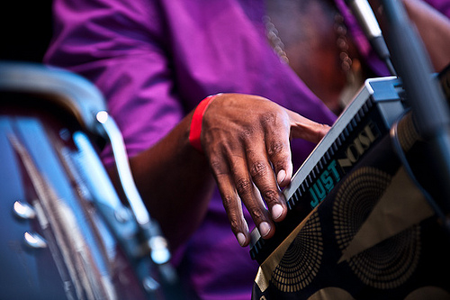 Shabazz Palaces at SHBP 2010. Jason Tang photo