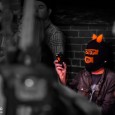 PHOTOS: RNDM at the Tractor Tavern Guess whose face is behind that mask