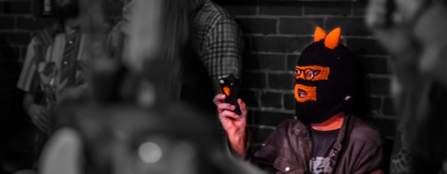 Guess whose face is behind that mask
